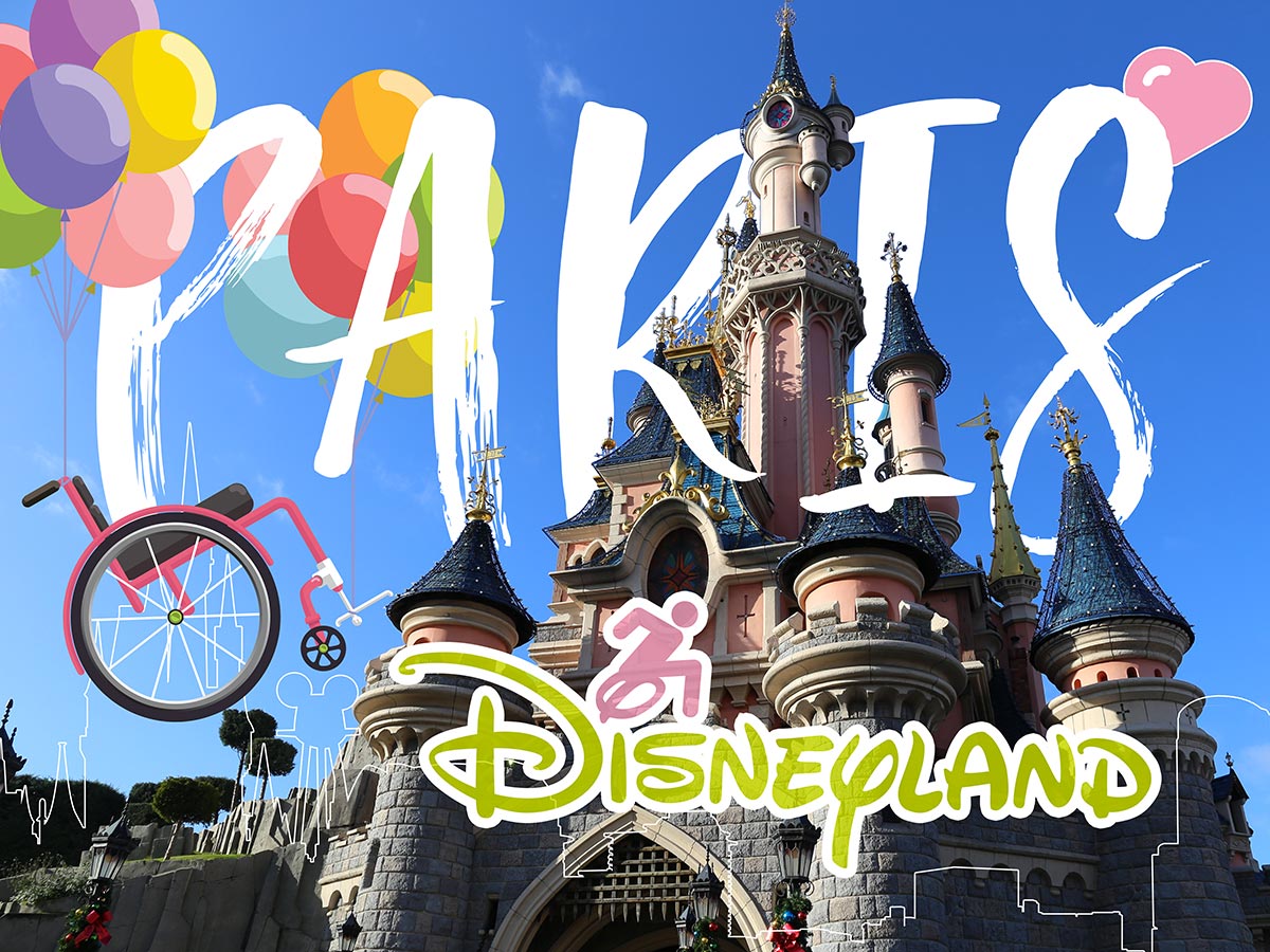 Disneyland Paris in a wheelchair Little Miss Turtle